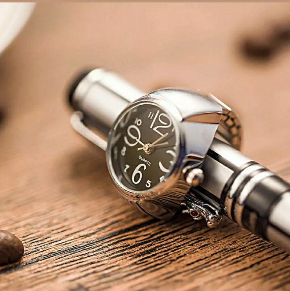 NEW! RING WATCH BLACK